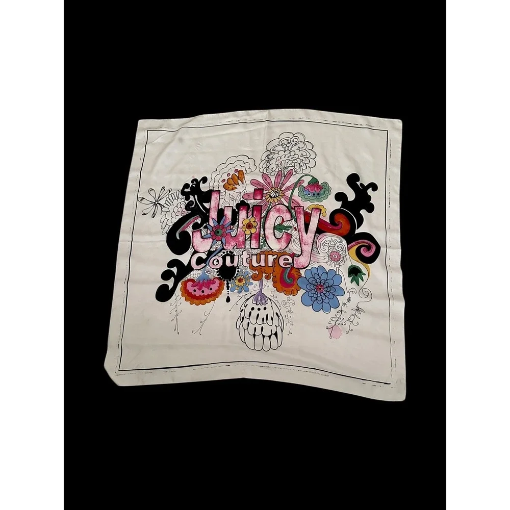 Juicy Couture 90's Floral Square Scarf 35
